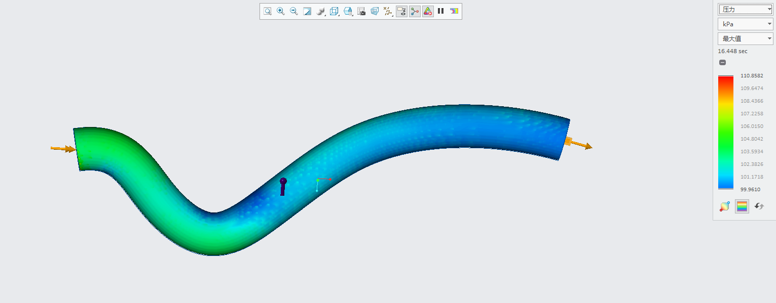 CREO7.0流体仿真功能,漂亮